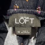 Loft Ann Taylor Navy Blue Pajama Pants Size 10 Photo 3