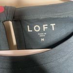 Loft  Bell Sleeve Top - Dark Green Blue - Size M Photo 3