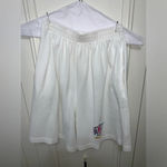Infinity Vintage White Fish/Cruise/Coastal Embroidered Short/Top set Medium Photo 2