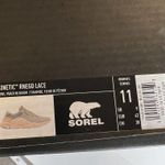 Sorel  Womens Kinetic RNEGD Lace Sneaker Dove Size 11 New Photo 90