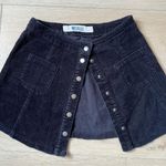 Brandy Melville Corduroy Button Up Skirt Photo 1