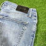 NoEnd Denim Kick Flare Jeans Women's 29 Blue Light Wash High Rise Made in USA Photo 3