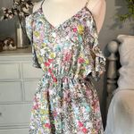 Ellie & Kate Floral Romper Spaghetti Strap Beach Summer Medium Photo 0