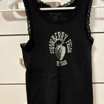 Brandy Melville  Strawberry Fields Lace Tank Top Photo 3