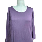 Aritzia  Babaton Winston‎ Dress Jersey Knit 3/4 Sleeve Stretch Purple Size XS Photo 1