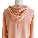 SO  Hoodie Sweater Peach Kangaroo Pocket Pullover Lightweight Too Small NEW Photo 5