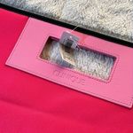 Clinique Limited Edition Hot Pink Shopper Tote Bag Cut Out Handles NEW Photo 3