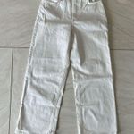 Wilfred Free Women's Wide Leg White Denim Size 0 Photo 0