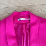 Alice + Olivia  Long Length Blazer Size L Hot Pink Photo 1
