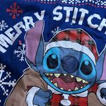 Disney Stitch ugly Christmas sweater light up xl Photo 3