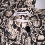 Good American Good Legs Snake Animal Print High Waist Jeans Womens 24 GUC Photo 1