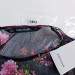 ZARA  Floral Rhinestones Fit & Flare Dress Photo 8