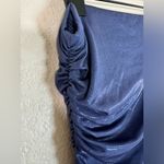 Norma Kamali  Strapless Diana Gown in Military Blue size Large New without tags Photo 12