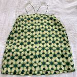 AMUR Jendayi Mini Dress in Cactus Kaleidoscope Tie Dye Sz 6 Green Photo 5