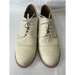 Frye Women’s Oxford Shoes US 7B Light Beige, Slightly Textured Leather Photo 4