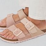 Birkenstock  Arizona Split Light Rose Nubuck/Suede Leather Photo 0