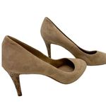 Tory Burch Suede Pumps‎ Snakeskin Heel Classic Party Career Shoes  8.5 Photo 1