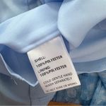 Petal and Pup Blue Water Color MIDI Skirt Size XL Photo 6