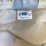 Haley And The Hound Indian Wedding Inspired Ivory Tunic Dress XS Ruffle‎ Satin Photo 3