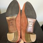 See By Chloe  Suede Booties Ankle Block Heel Terracotta Rose Pink Rust 7 Photo 3