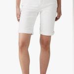Levi's Levi’s Women’s Bermuda White Jean Shorts Photo 0