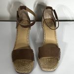 Vince Camuto Jesla Leather Espadrille Wedge Sandal - Size 9W Photo 1