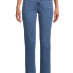 No Boundaries  Womens High Rise Mom Jeans Size 9 Juniors Short Style Med Wash New Photo 1