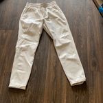 David Lerner Cuff Tapered Jogger in White Photo 0