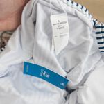 Cupshe Womens Swimsuit Size XL Blue White Stripe One Piece Nautical Coastal Photo 4