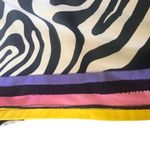 Trina Turk Hankerchief Bikini Halter Top Zebra Print with Bright Stripes Sz. 8 Photo 4