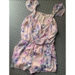 Lucca Couture Pink Floral Romper spring designer classic party boho revolve Photo 1