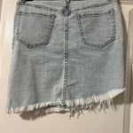 Vintage Havana distressed denim mini skirt, NWT, Size Small Blue Photo 1