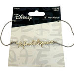 Disney Minnie Mouse Name Plate Necklace Photo 0
