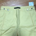 ZARA yellow pencil pants Photo 5