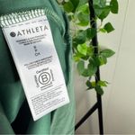 Athleta  Seasoft Willow V-Neck Sweatshirt UPF 50+ Vineyard Green Modal S Small Photo 12