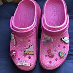 Crocs Barbie  Crush Clogs The Movie Mega x Electric Pink Women’s 10 Photo 0