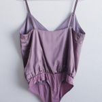 Lulus Mock Button Down Bodysuit Tank Top Photo 3