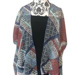 Live 4 Truth Red White & Blue Kimono Mixed Print-Medium Photo 2