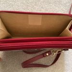 Vivienne Westwood Orb Long Wallet Red Strap Crossbody Bag Photo 9