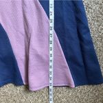 Hutch  Navy, Coral, and Lavender Mini Dress Fit and Flare Casual Formal Stretch Photo 6