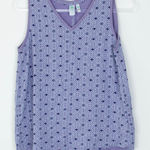 Aventura Womens Geometric Sleeveless Tank Top Size S Purple Sustainable Casual Photo 0
