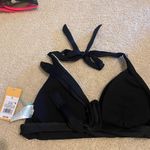 Kona Sol Black And Floral Bathing Suit Photo 1