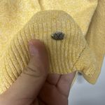 American Eagle  Women’s Small Yellow V-Neck Sweater Long Sleeve Pullover Photo 4