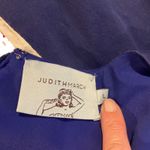 Judith March Embroidered Dress Sleeveless Casual Party Navy Blue L Boho Beach Photo 4