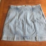 Free People Denim mini skirt Photo 3