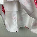 Chicwish Chic Flamingos Pleated A-line Skirt Size Medium Satiny Novelty Print Photo 11