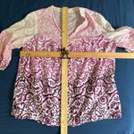 Just My Size  Pink and Purple Swirl Cotton Blouse 18W/20W Photo 6