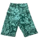 Aerie OFFLINE by Green Aly Raisman Floral Tropical Print Biker Yoga Shorts S Photo 0