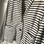 J.Crew Striped Pocket 100% cotton Blazer women size XS two buttons Striped Photo 6