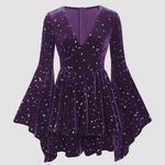 Cider Witchy  Purple Romper Photo 0